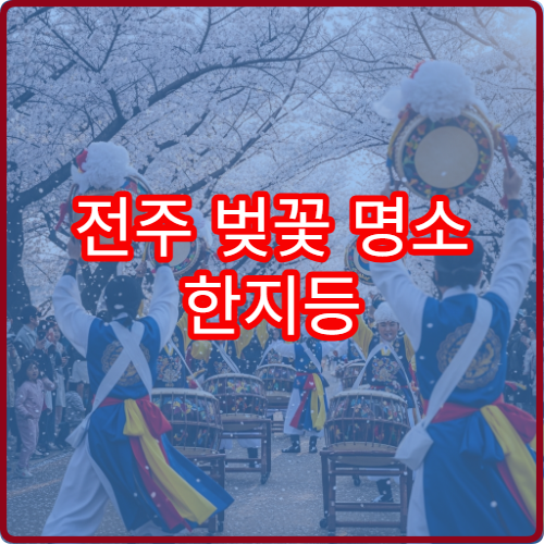 전주 벚꽃 명소 한지등 축제 야경 시간대와 포인트