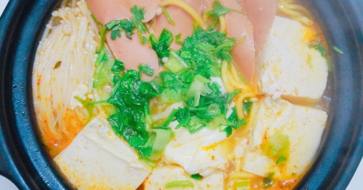 Mì trứng chua cay 🍜