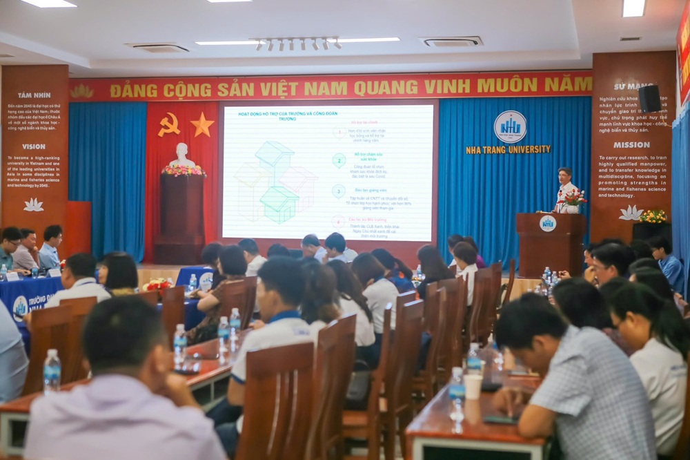 Công đoàn Trường Đại học Tây Bắc tham gia các hoạt động khối thi đua số 4 tại Nha Trang