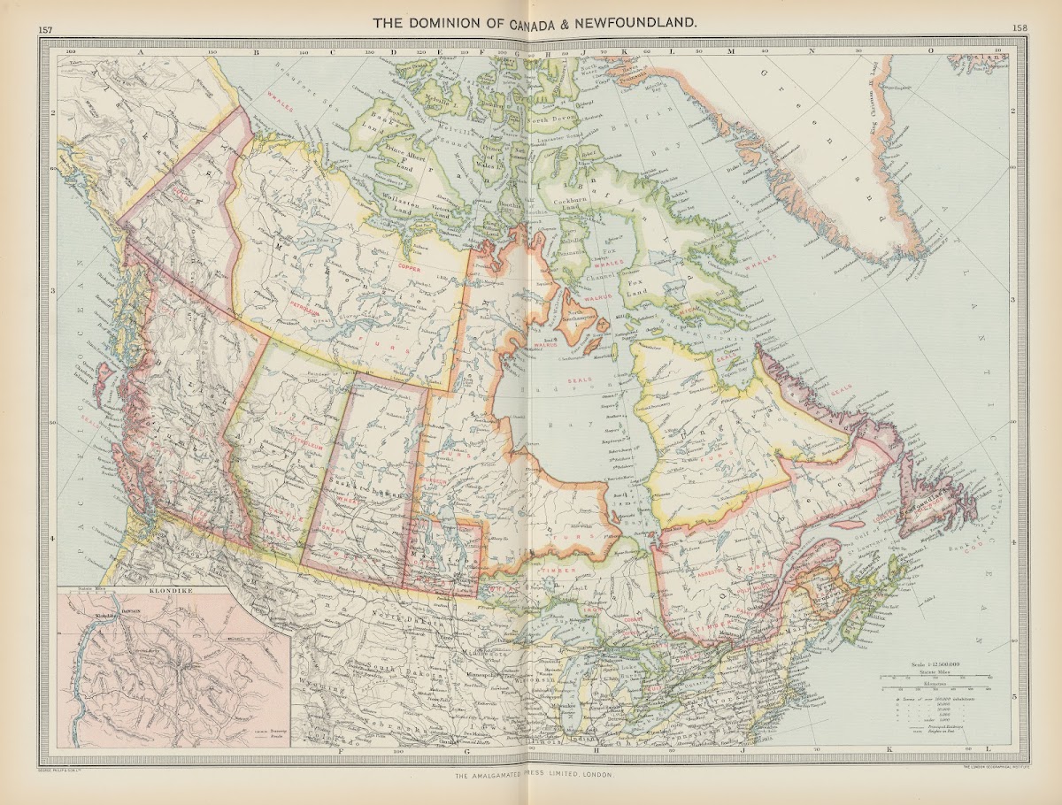 The Dominion of Canada and Newfoundland 1908