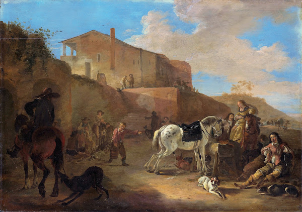 The hunting party 1649