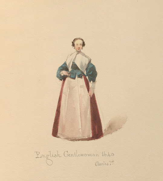 Sketches of costume Pl037 1842