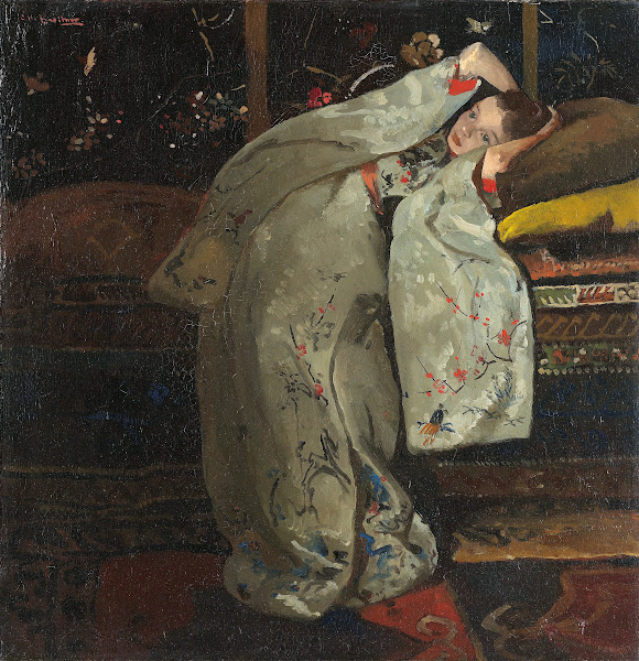 Girl in a White Kimono 1894