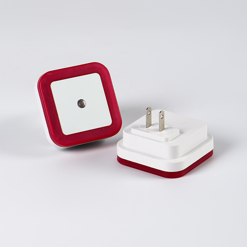 Socket night light with light sensor, LED