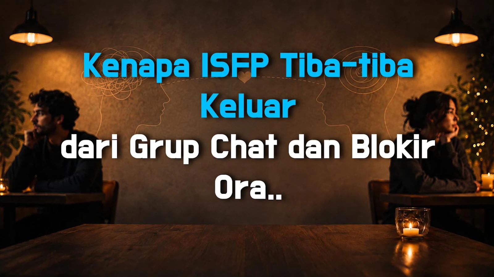 Kenapa ISFP Tiba-tiba Keluar dari Grup Chat dan Blokir Orang?