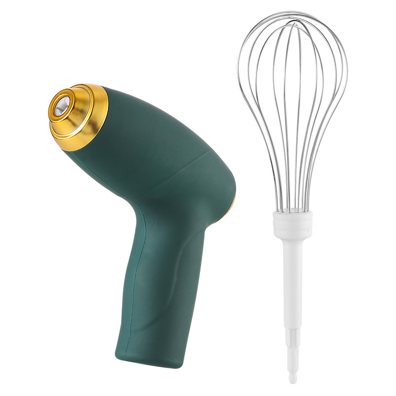 Electric milk frother, rechargeable