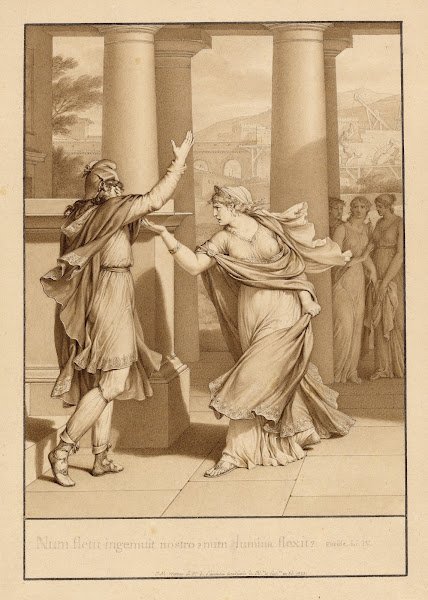Dido Excoriates Aeneas from Book IV of the Aeneid 1803