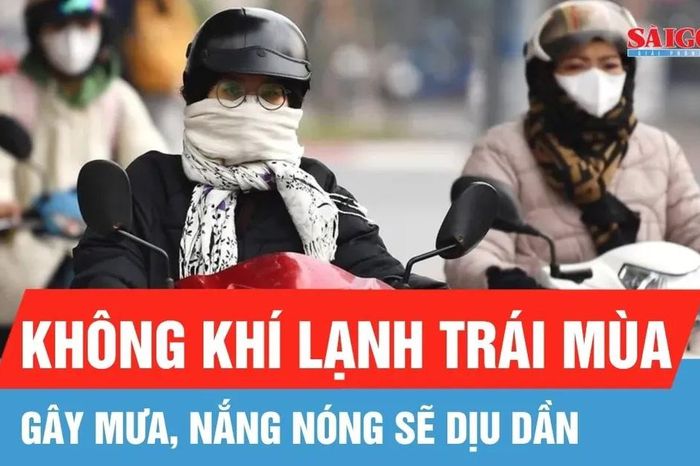 Sắp có không khí lạnh trái mùa gây mưa, nắng nóng sẽ dịu dần - Báo Sài Gòn Giải Phóng