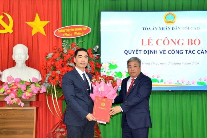 Ông Bùi Thái Hùng làm Chánh án tỉnh Đồng Tháp - Báo Công Lý