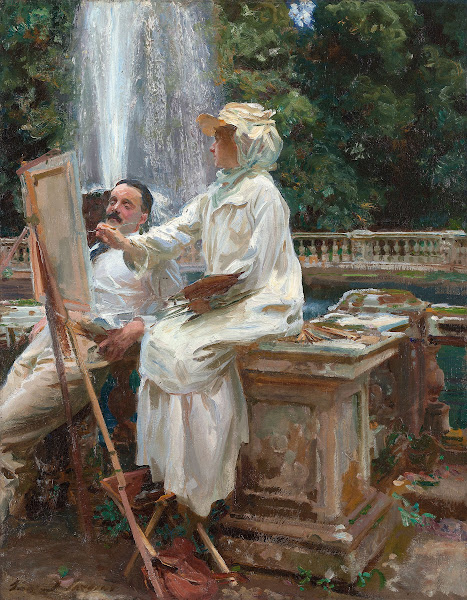 The Fountain Villa Torlonia Frascati Italy 1907