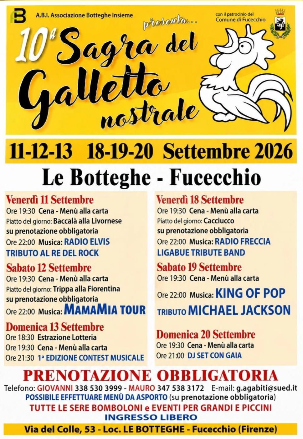 10° Sagra del Galletto nostrale