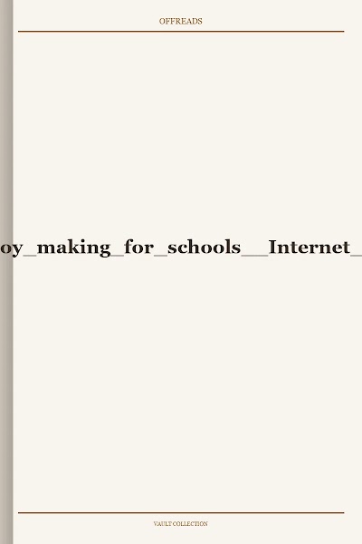 Advanced toy making for schools Internet Archive