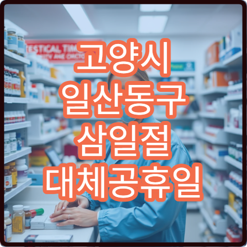 고양시 일산동구 삼일절 대체공휴일 심장내과 연휴 진료 병원 가슴통증·부정맥 상담 가능