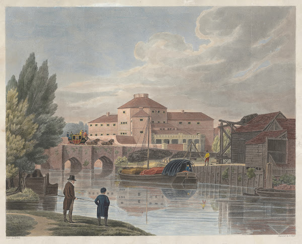 View Of The New Country Prison At Abingdon Berkshire