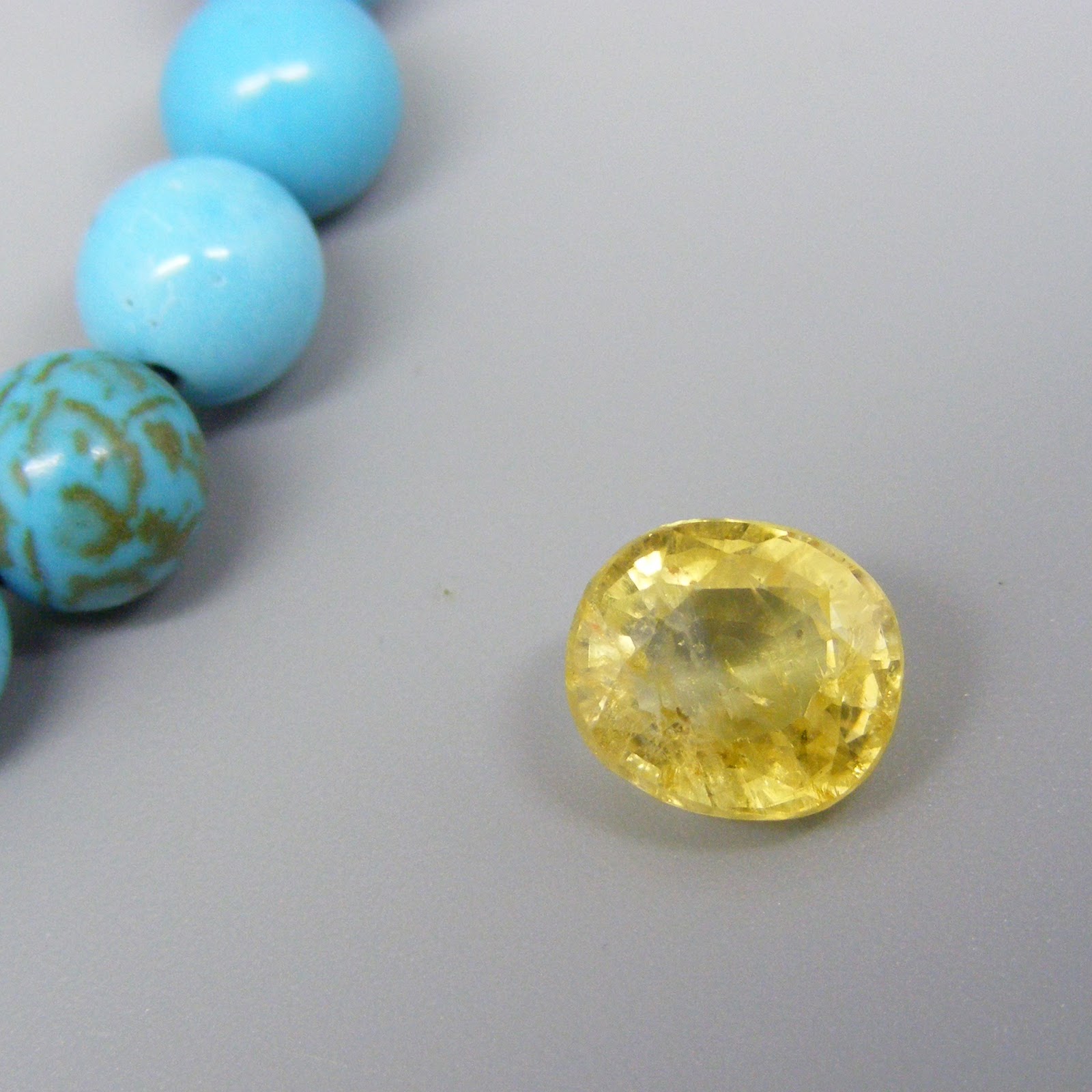 Natural Ceylon Yellow Sapphire 5.22 cts