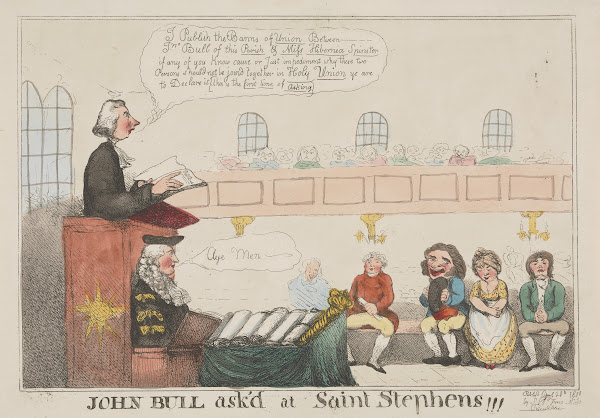 John Bull Askd at Saint Stephens 1800