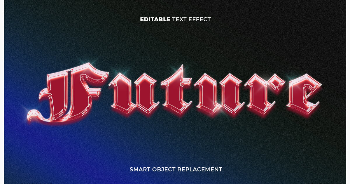 Chrome Glow Text Effect Free Download – Envato Elements