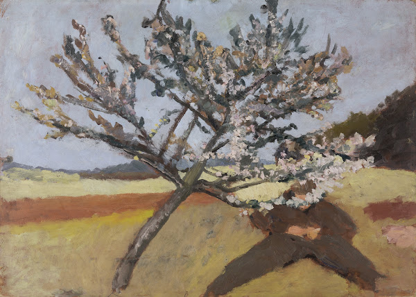 Man lying beneath a Blossoming Tree 1903