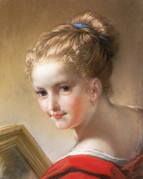 Study of a Girl in Red 1717