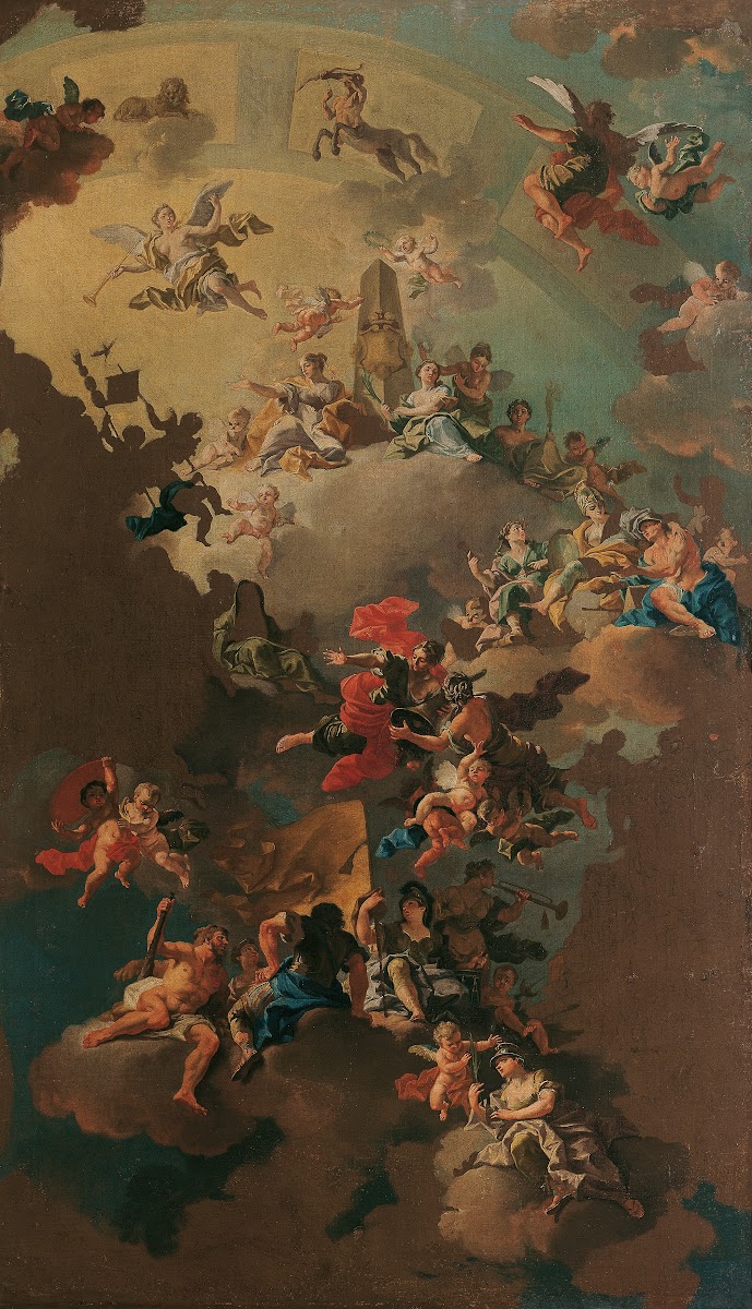 Allegorie auf die glückliche Regierung Mährens 1734