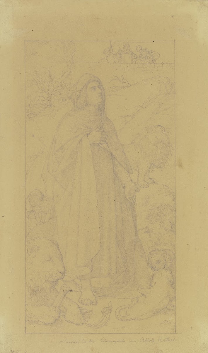 Daniel in the lions den ca 1838