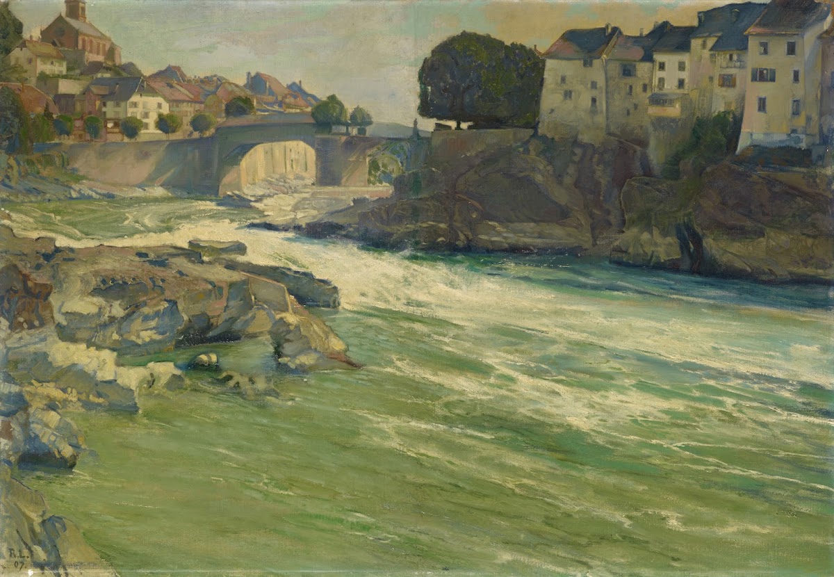 The Rhine at Laufenburg 1907