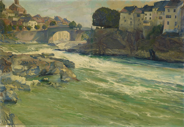 The Rhine at Laufenburg 1907