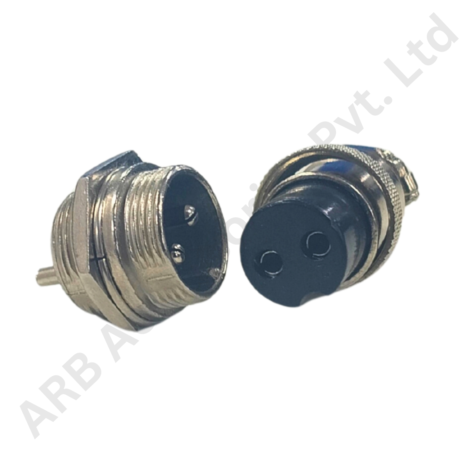 GX16-2-PIN MALE PLUG AND FEMALE SOCKET (10fef)