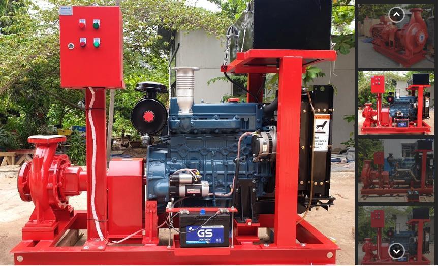 Những lưu ý về máy bơm chữa cháy theo QCVN 02:2020/BCA