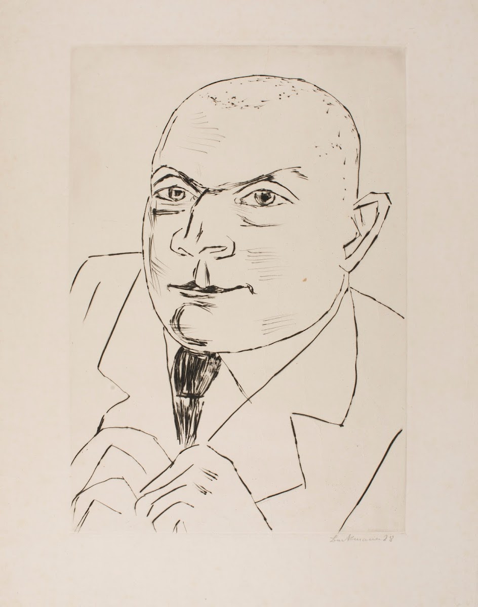 Portrait of Baron Simolin II Large Version 1928