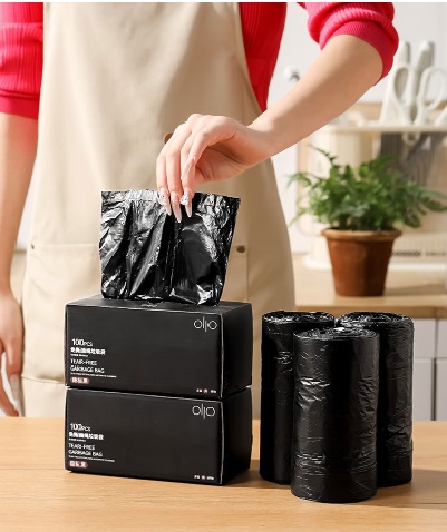 100Pcs Tear Free Garbage Bag