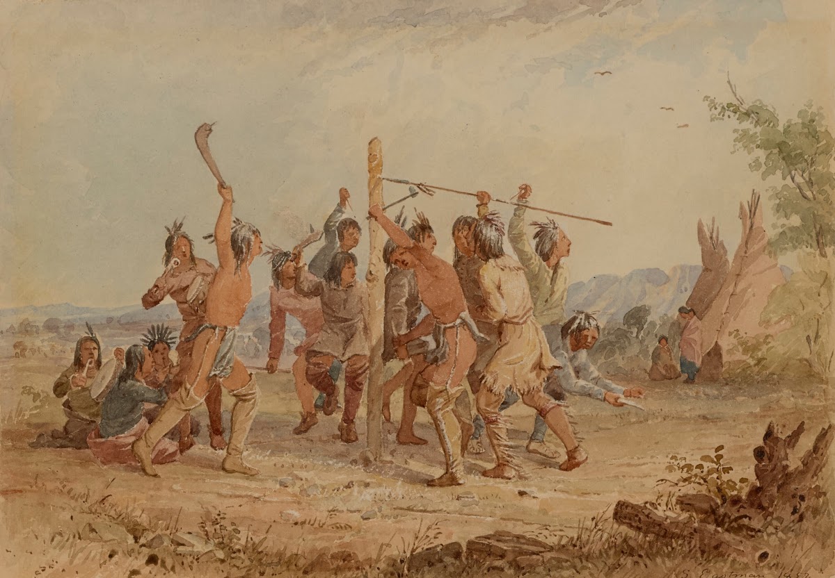 Striking the Post 1852