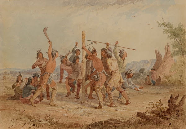 Striking the Post 1852