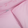 Bedding set for a baby crib 6 el Twins Belle pink