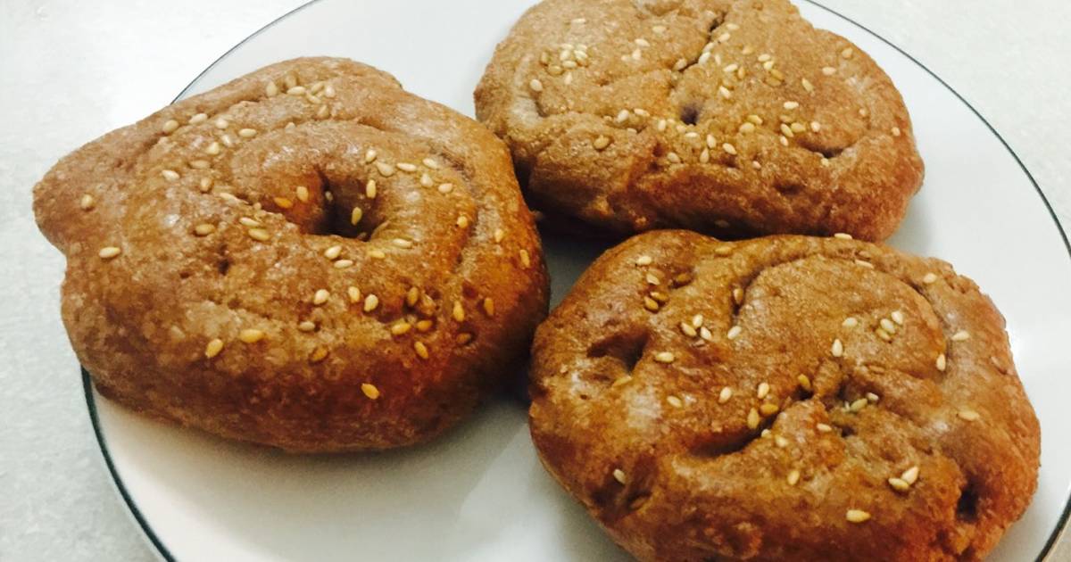 Bánh nếp than vừng vàng