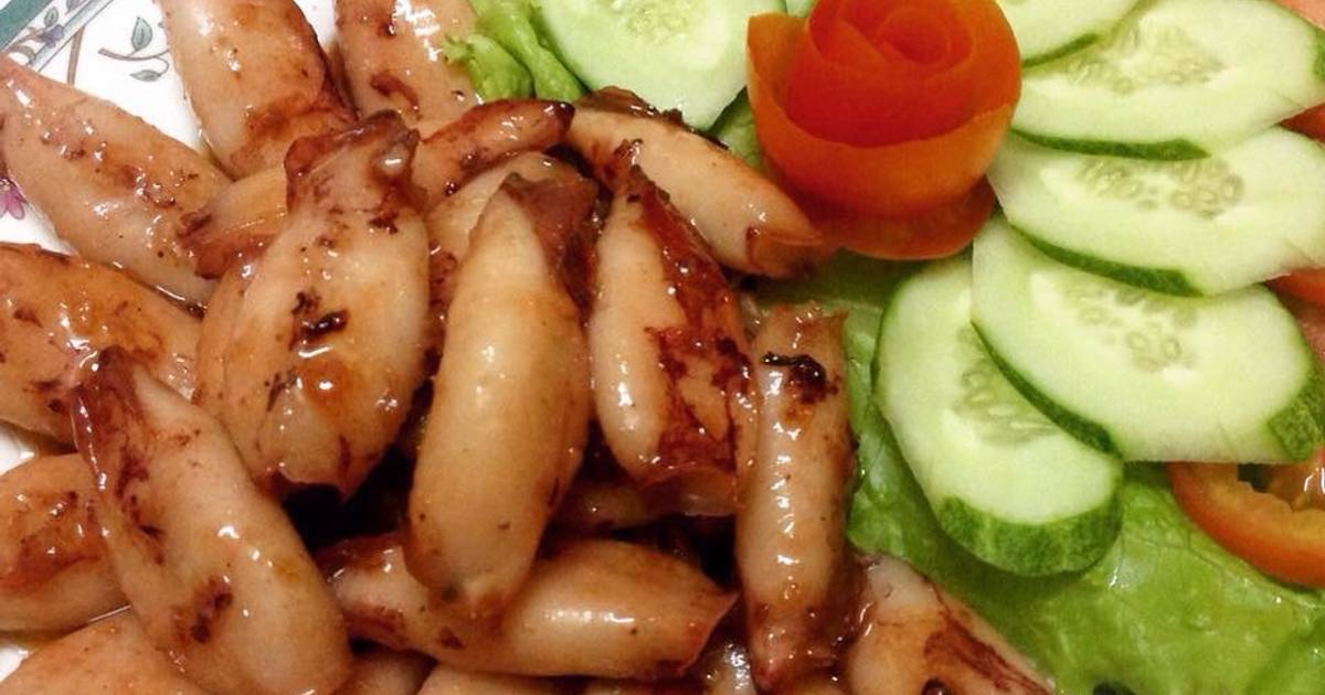 Mực Trứng Rim Mặn Ngọt