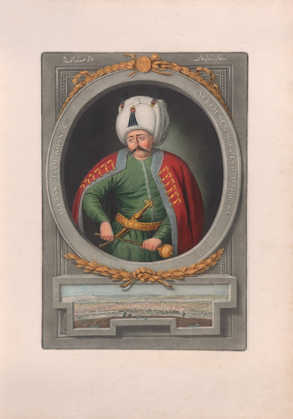 A series of portraits of the emperors of Turkey Pl15 1815