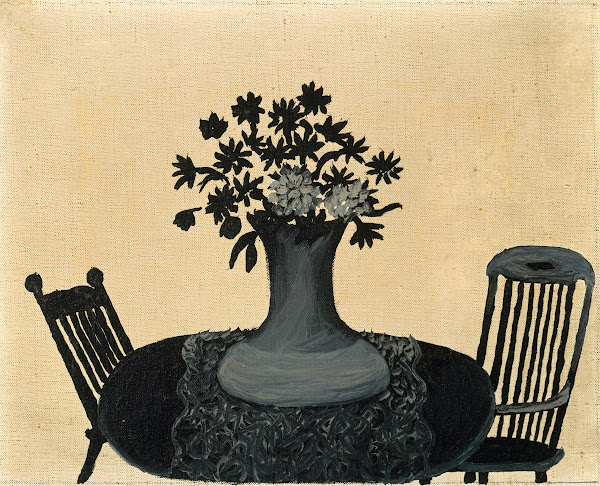Table and Two Chairs 1946