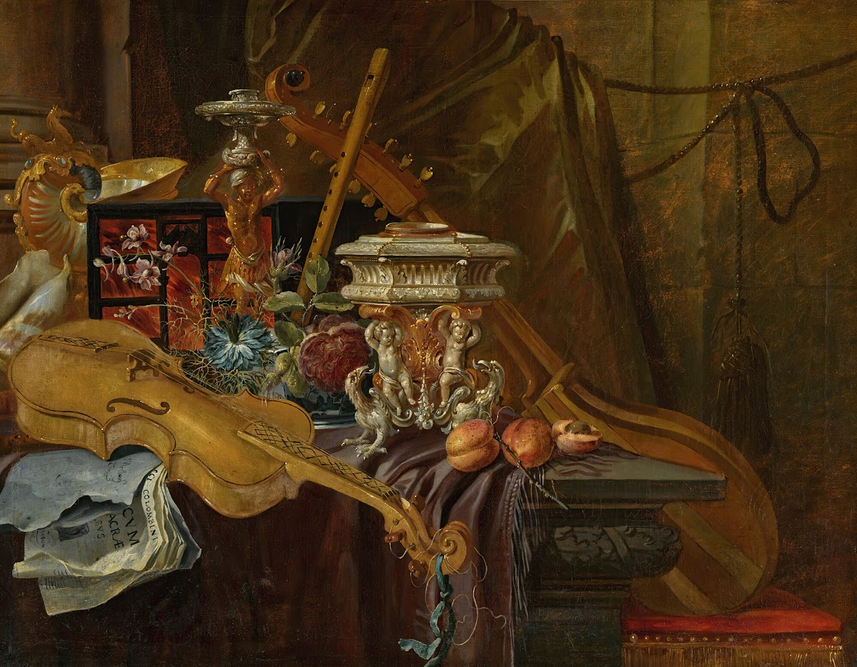 Still Life With Musical Instruments