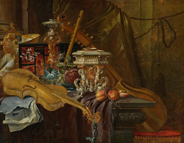 Still Life With Musical Instruments