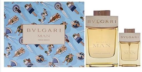 ESTUCHE BVLGARI BVLGARI MAN TERRAE ESSENCE HOMBRE 2PZS 100ML EDP + 15ML EDP
