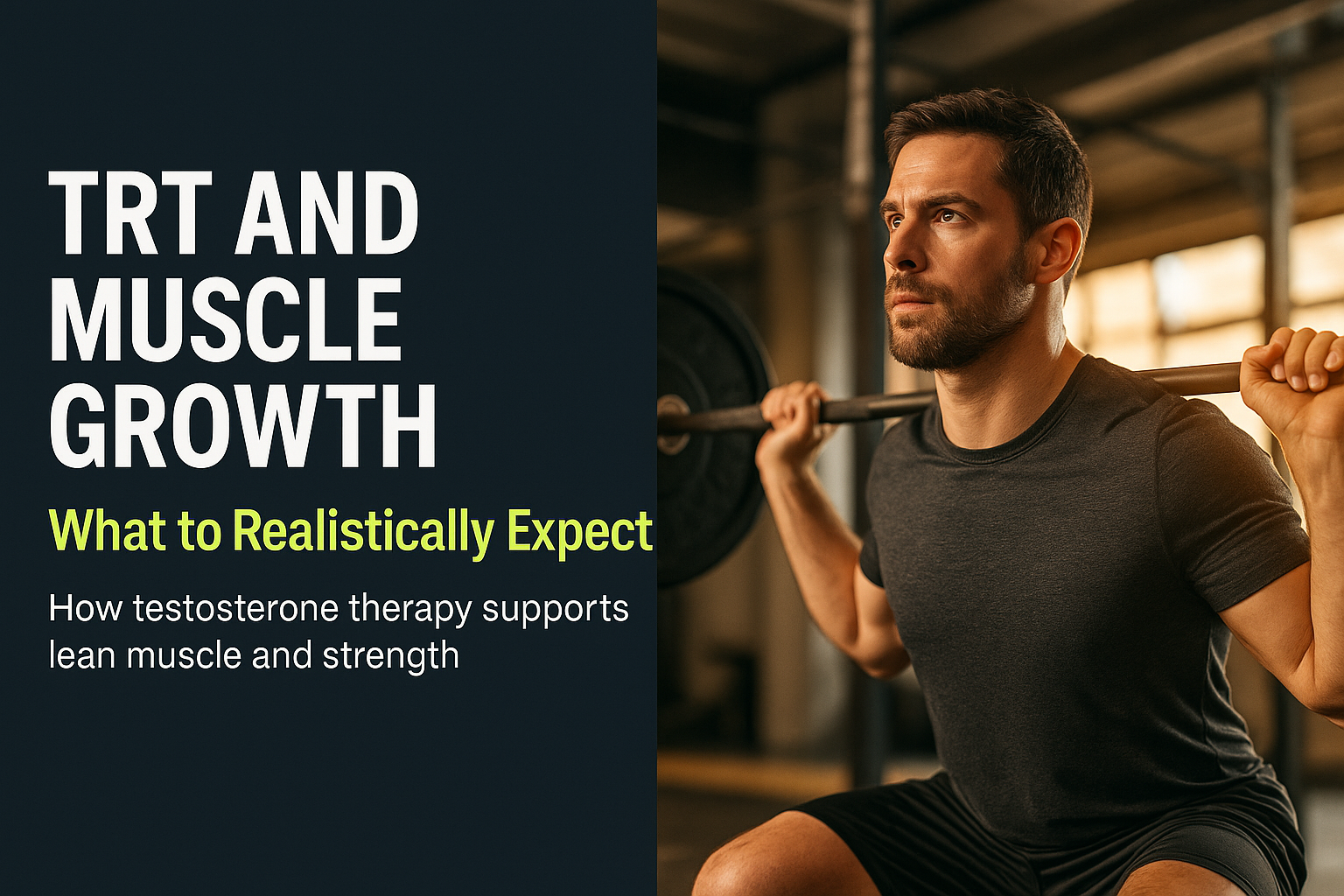 TRT and Muscle Growth: What to Realistically Expect
