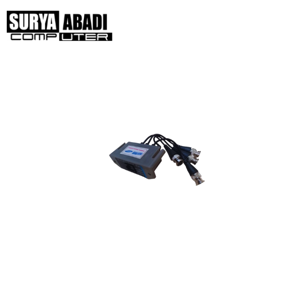 VIDEO BALUN 4 CH KABEL