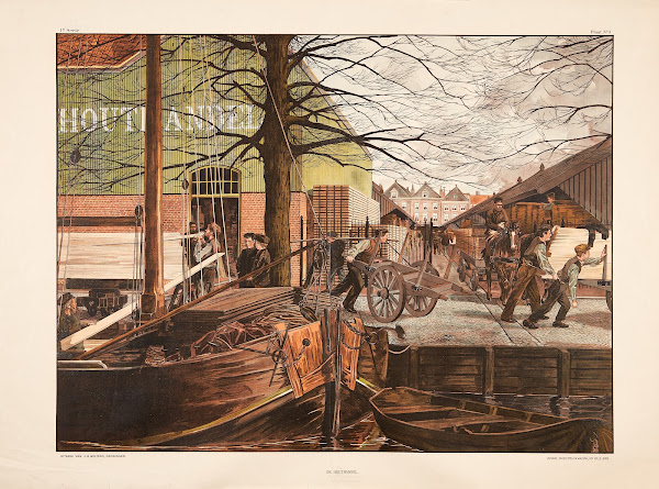 Bij den houtkooper 1910