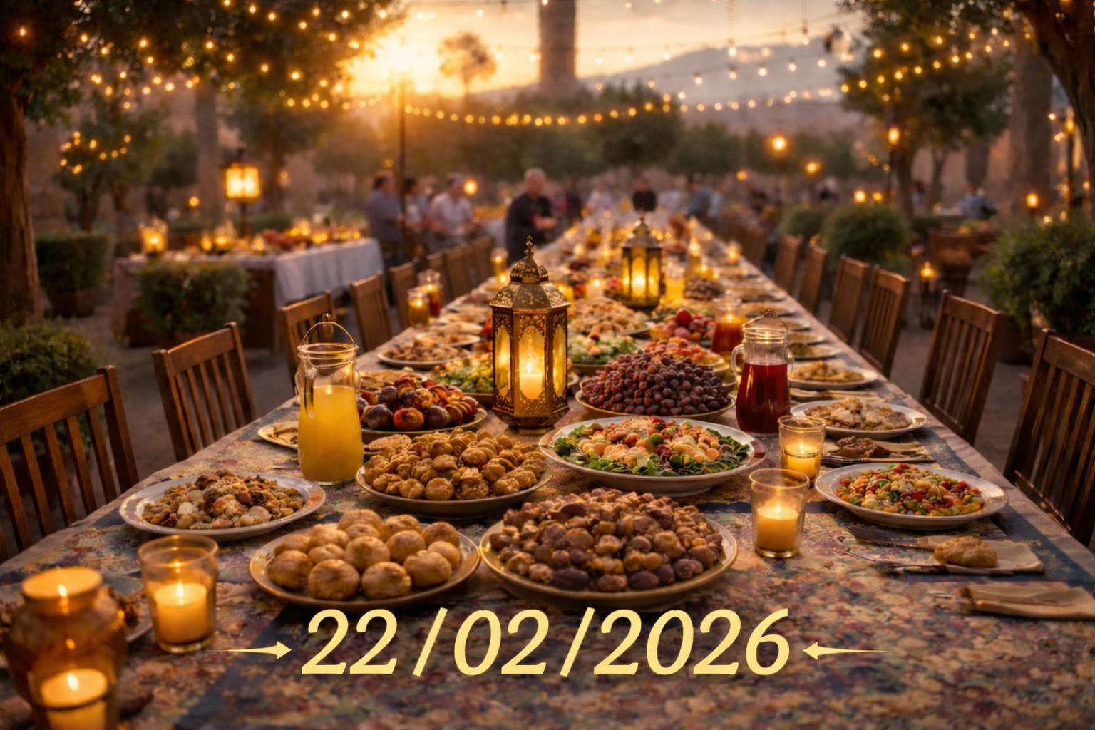 حفل افطار رمضان ٢ (التاريخ يوم الاحد ٢٢/٠٢/٢٠٢٦)