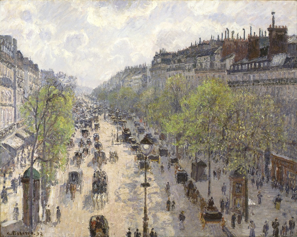 Boulevard Montmartre Spring 1897