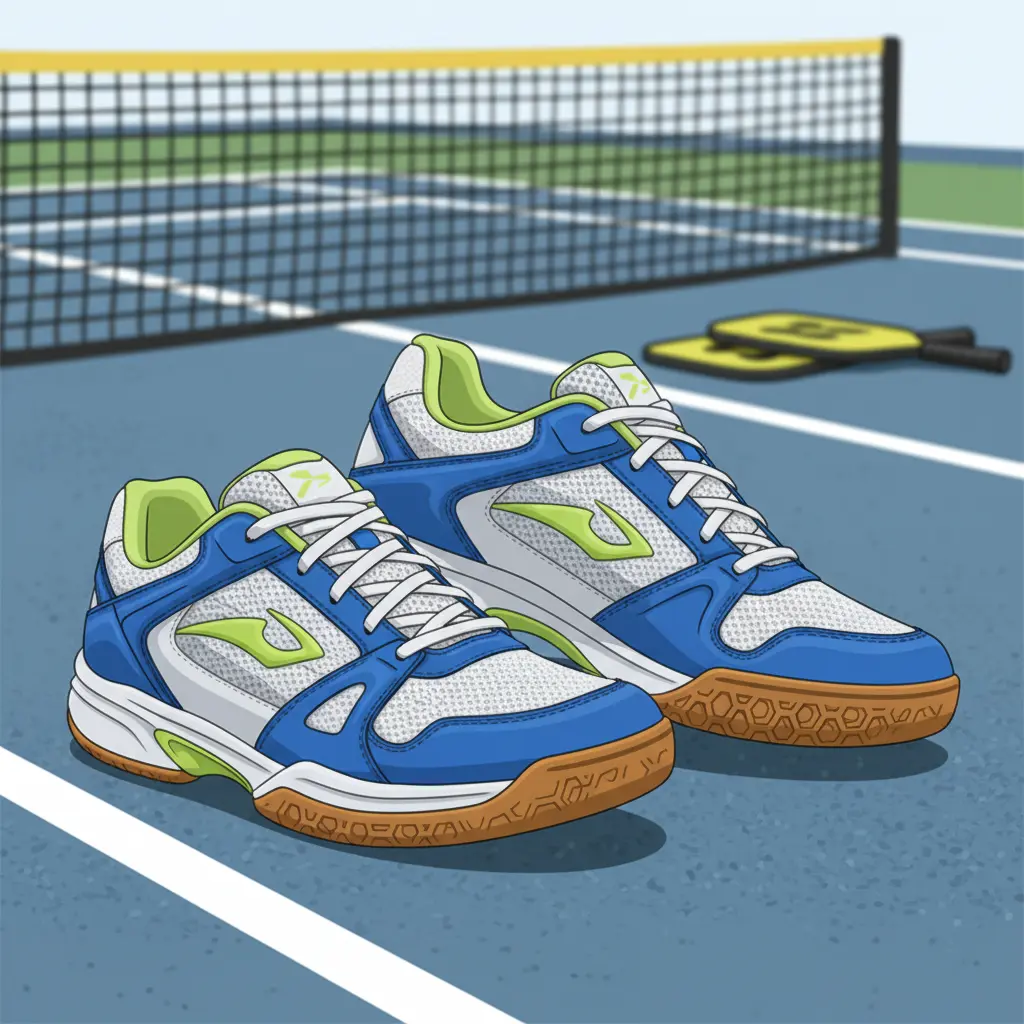 Sepatu terbaik untuk bermain di lapangan pickleball keras