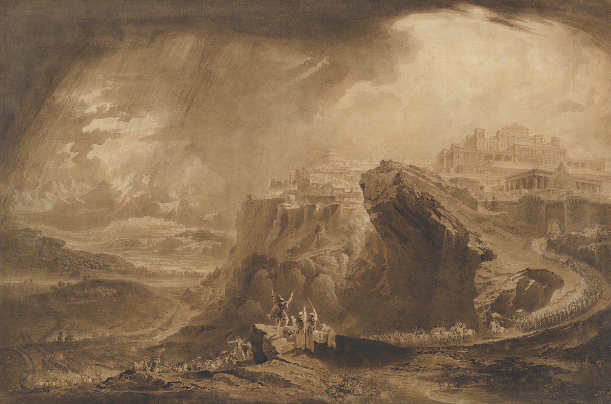 Joshua Commanding the Sun to Stand Still Upon Gibeon ca 1822