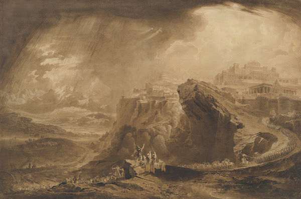 Joshua Commanding the Sun to Stand Still Upon Gibeon ca 1822
