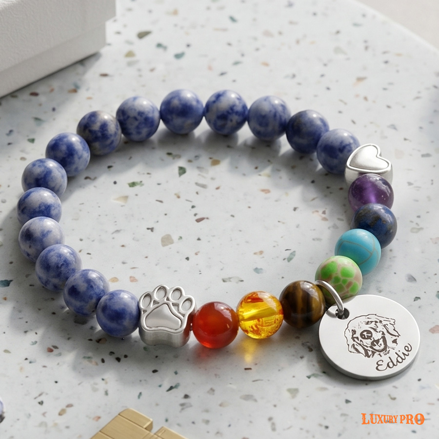 Rainbow Jade Marrow Bracelet